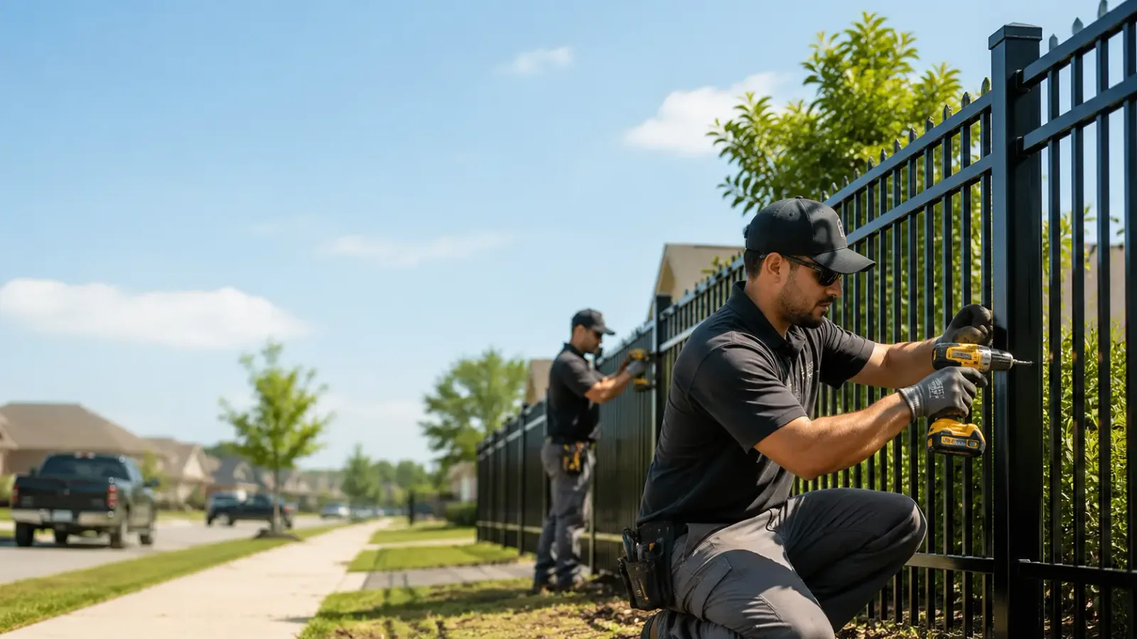Metal Fence Installation in Strasburg, VA